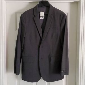 Express jacket. Dark grey. 40R. New with tags.